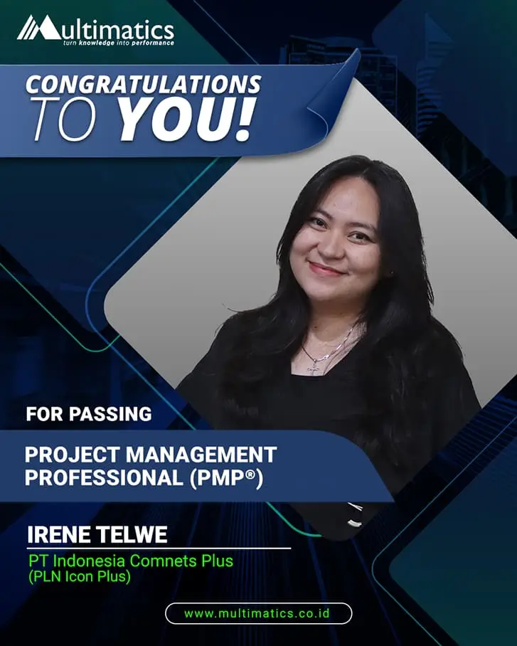 PMP® graduate Irene