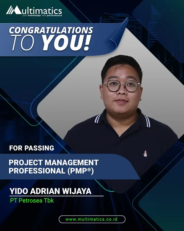PMP® graduate Yido